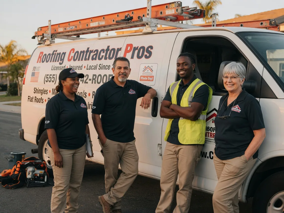 Local Roofing Contractors company in Clontarf, MN